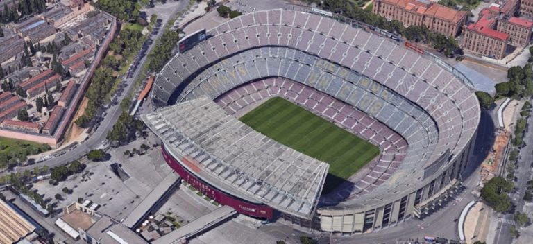 Stadio Camp Nou di Barcellona