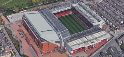 Stadio Anfield di Liverpool