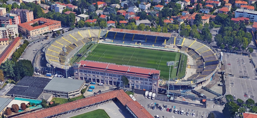Stadio dell’Atalanta a Bergamo
