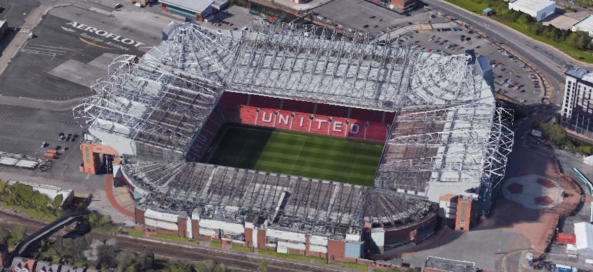 Stadio Old Trafford di Manchester